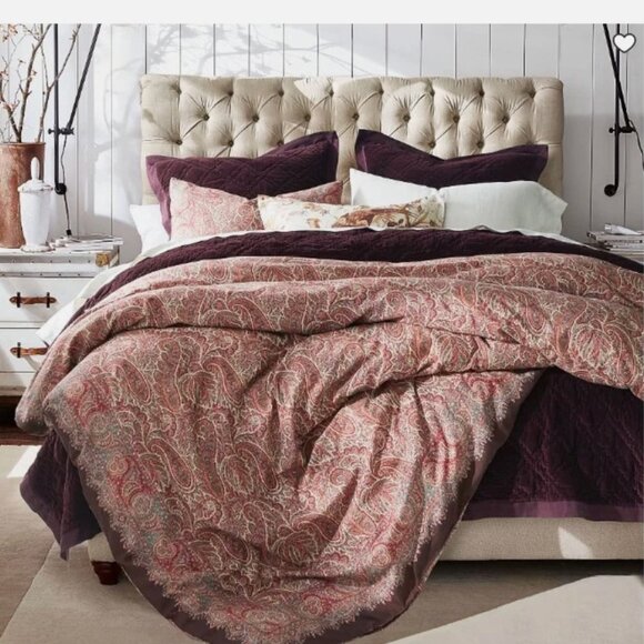 Pottery Barn Norwood Paisley Bedding Set